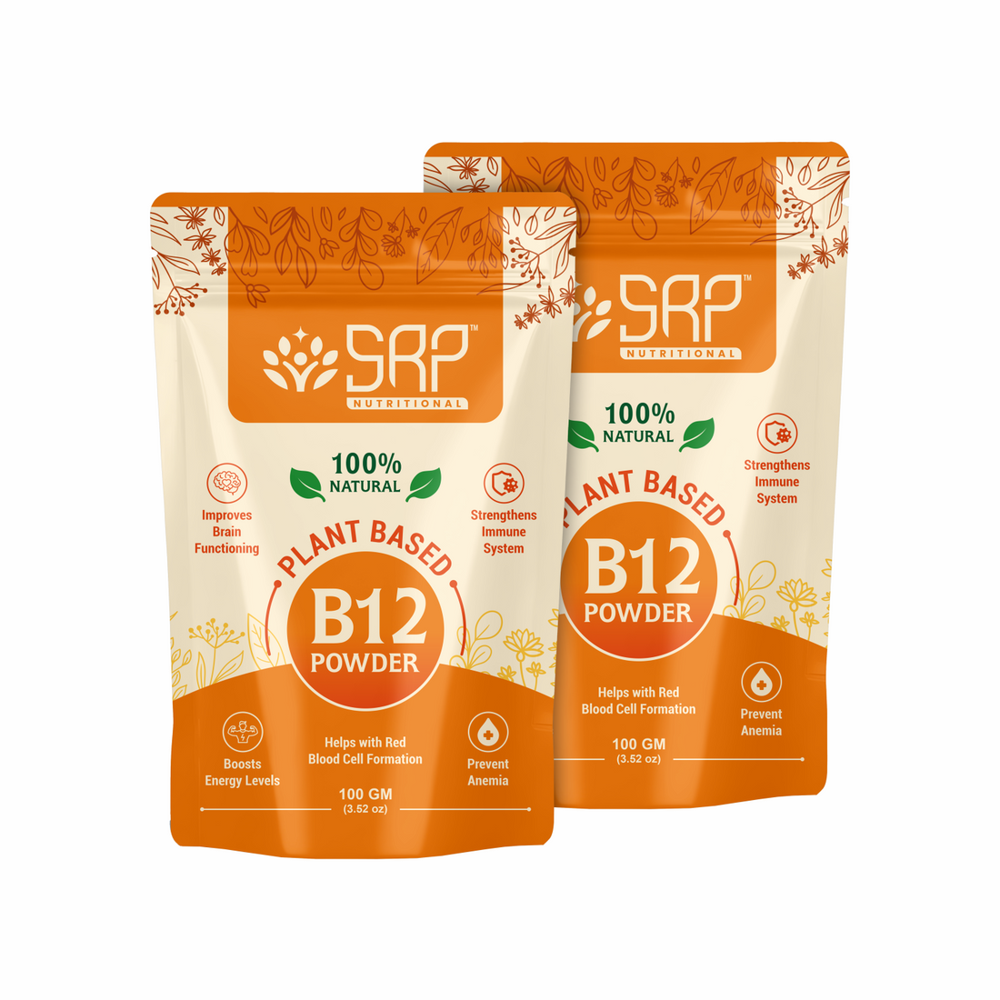 SRP Nutritional Plant-Based B12 Powder