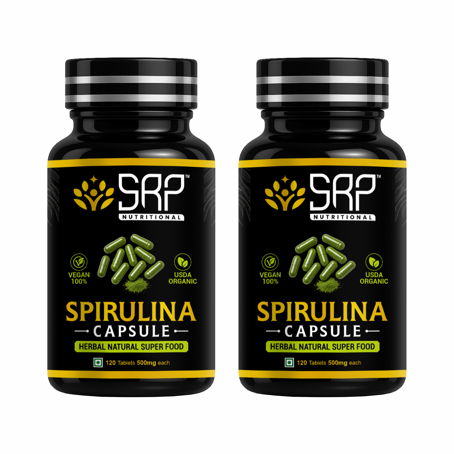 Spirulina Capsules | The Original Green Superfood for All-Day Vitality