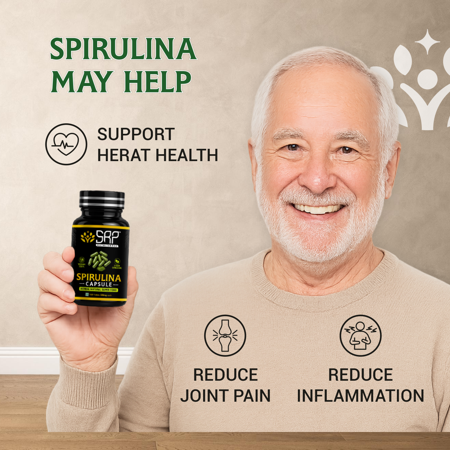 Spirulina Capsules | The Original Green Superfood for All-Day Vitality