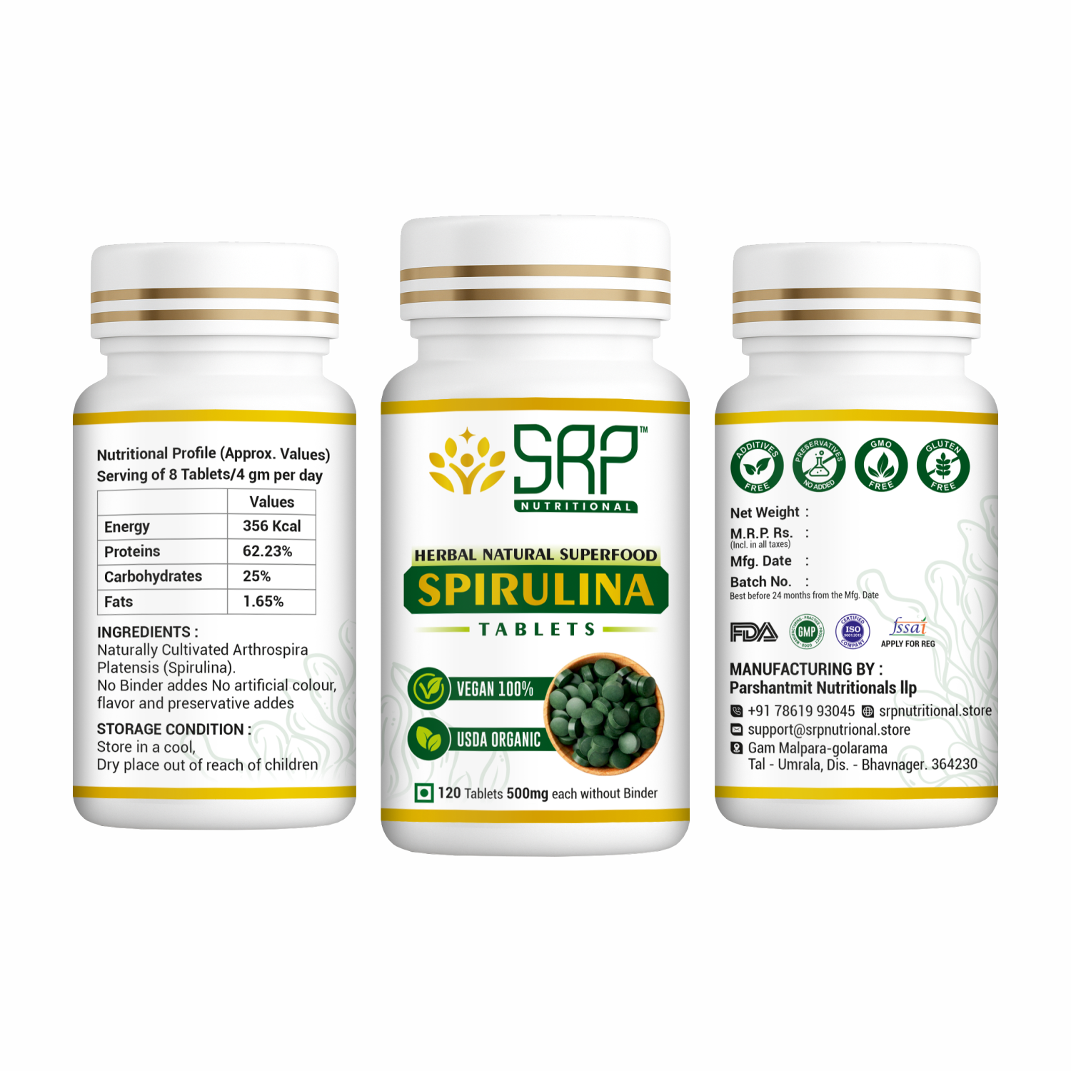 Spirulina Tablets