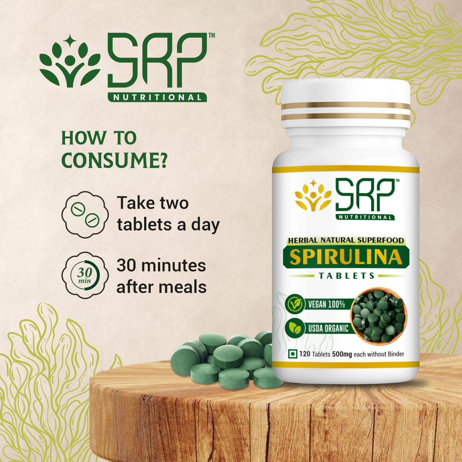 Spirulina Tablets