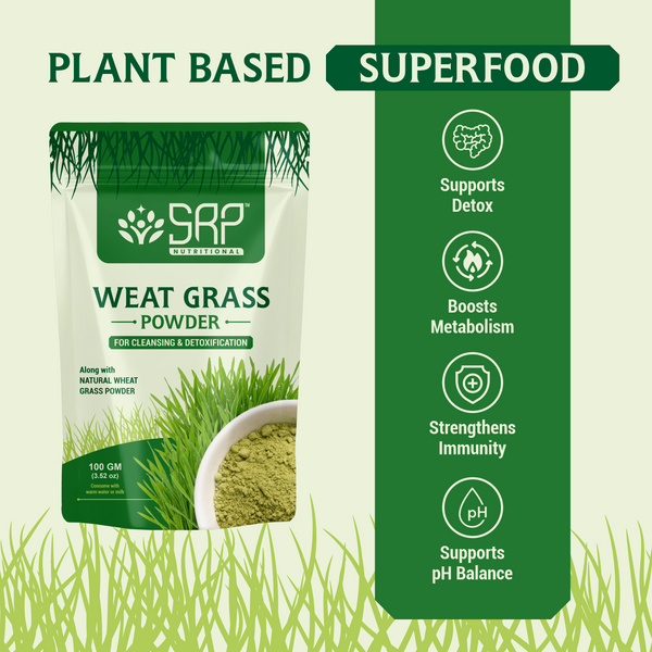 Natural Wheat grass Powder