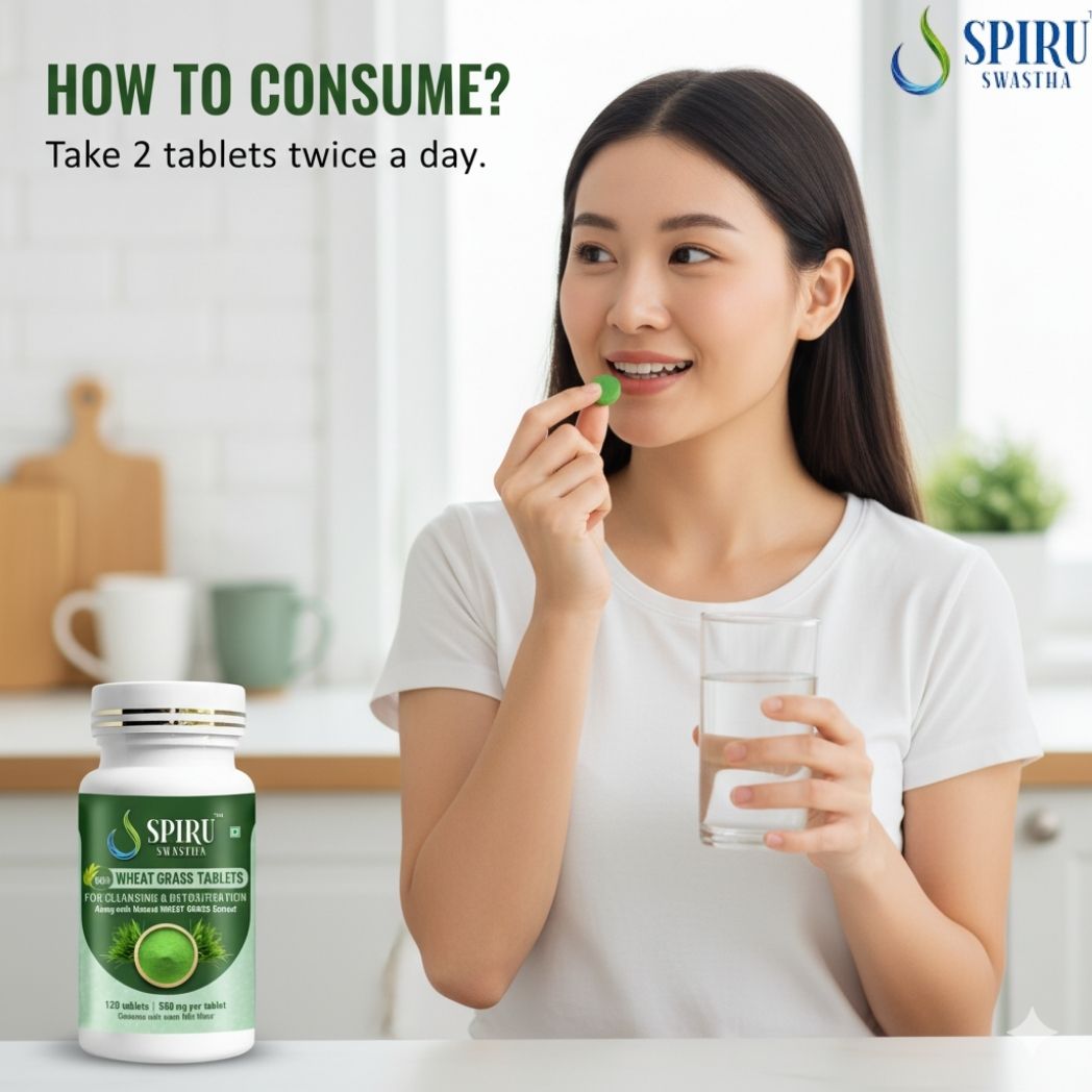 Natural Wheatgrass Tablets