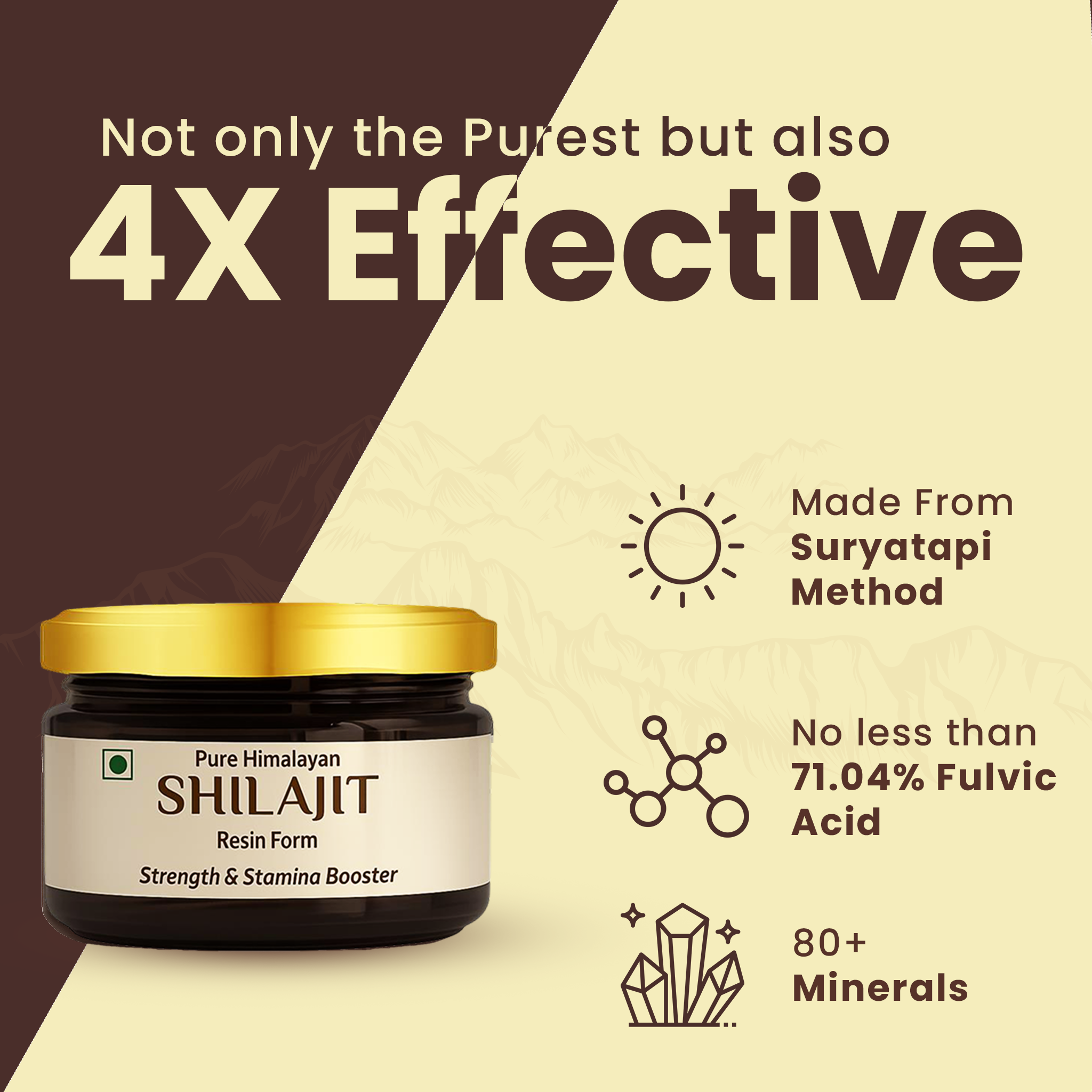 Pure Himalayan Shilajit Resin | Unlock Your Peak Performance
