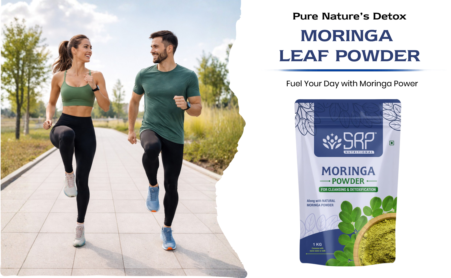 Moringa Powder | 100% Natural & Nutrient Rich | SRP Nutritional