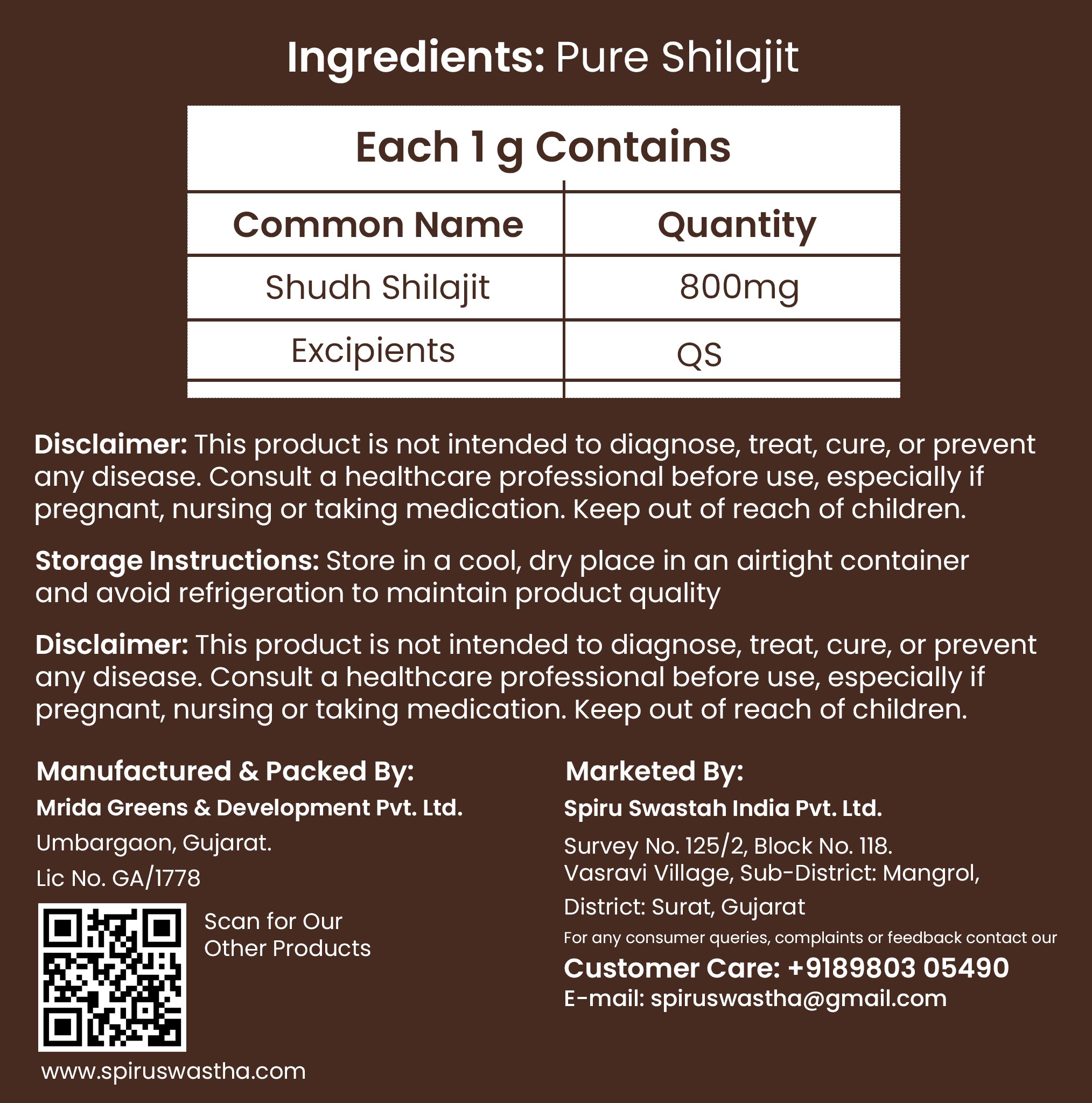 Pure Himalayan Shilajit Resin | Unlock Your Peak Performance